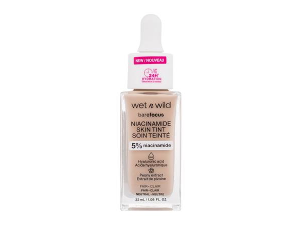 Wet n Wild Bare Focus Niacinamide Skin Tint Fair (W) 32ml, Make-up