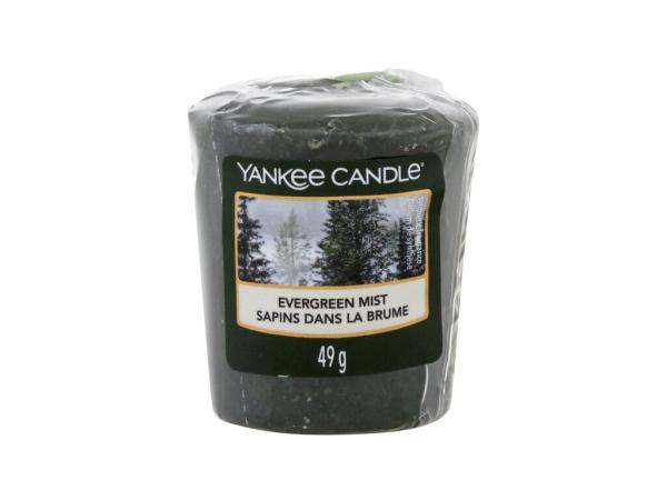 Yankee Candle Evergreen Mist (U) 49g, Vonná sviečka