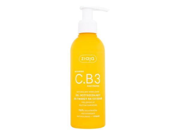 Ziaja Vitamin C.B3 Niacinamide Face Wash Gel (W) 190ml, Čistiaci gél