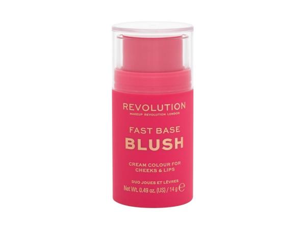 Makeup Revolution Lo Fast Base Blush Rose (W) 14g, Lícenka