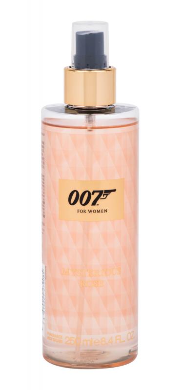 For Women Mysterious Rose James Bond 007 (W) 250ml, Telový sprej