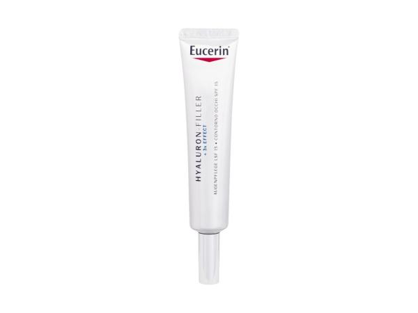Eucerin + 3x Effect Eye Care Hyaluron-Filler (W)  15ml, Očný krém