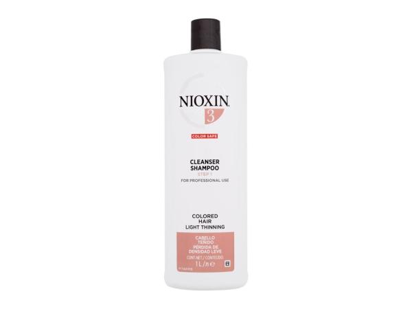 Nioxin System 3 Color Safe Cleanser (W) 1000ml, Šampón