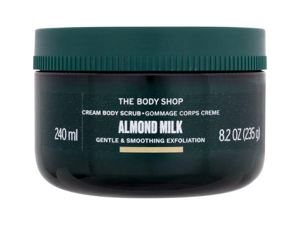 The Body Shop Cream Body Scrub Almond Milk (W)  240ml, Telový peeling