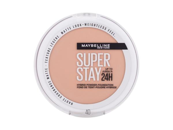 Maybelline Superstay 24H Hybrid Powder-Foundation 40 (W) 9g, Make-up
