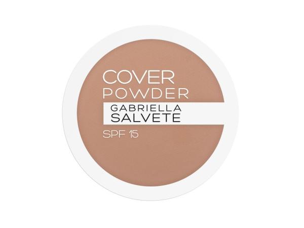 Gabriella Salvete Cover Powder 04 Almond (W) 9g, Púder SPF15