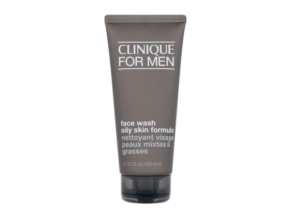 Clinique For Men Oil Control Face Wash (M) 200ml, Čistiaci gél