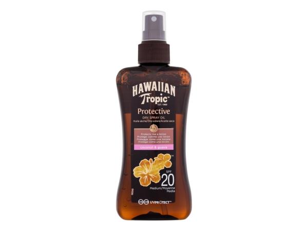 Hawaiian Tropic Protective Dry Spray Oil (U) 200ml, Opaľovací prípravok na telo SPF20