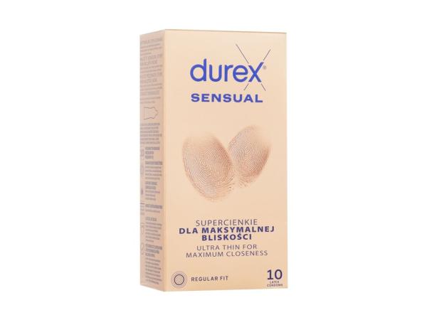 Durex Sensual (M) 10ks, Kondómy