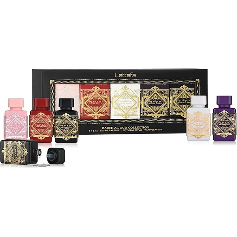 Lattafa Bade'e Al Oud Collection (W) 4 × 5 ml, Parfumovaná voda