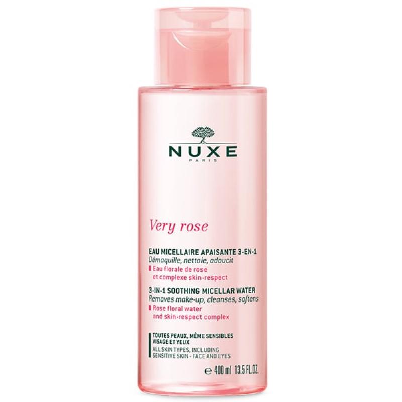 NUXE Very Rose 3-In-1 Soothing (W) 400ml, Micelárna voda