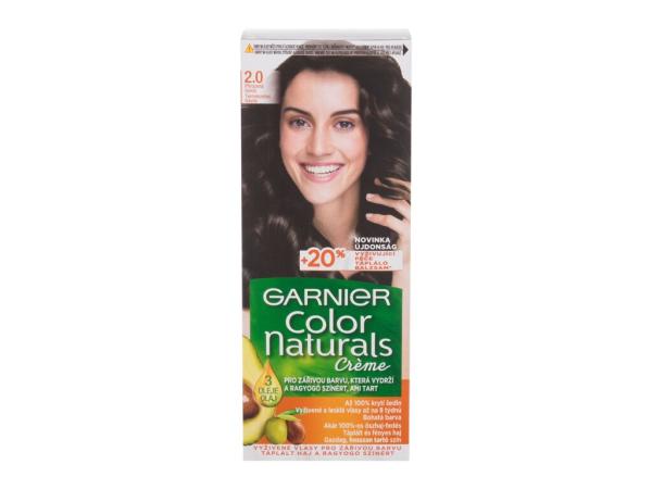 Garnier Color Naturals Créme 2,0 Soft Black (W) 40ml, Farba na vlasy
