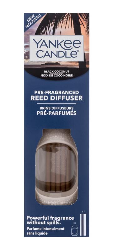 Yankee Candle Pre-Fragranced Reed Diffuser Black Coconut (U)  1ks, Bytový sprej a difuzér