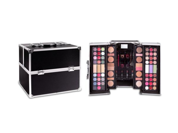 2K Super Model Beauty Train Case (W) 122,6 g, Dekoratívna kazeta