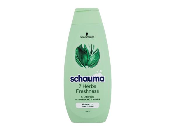 Schwarzkopf Schauma 7 Herbs Freshness Shampoo (W) 400ml, Šampón
