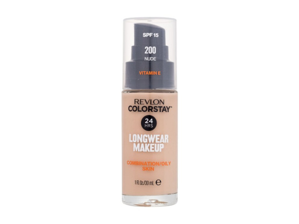 Revlon Colorstay Combination Oily Skin 200 Nude (W) 30ml, Make-up SPF15