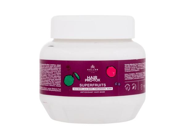 Kallos Cosmetics Hair Pro-Tox Superfruits Antioxidant Hair Mask (W) 275ml, Maska na vlasy