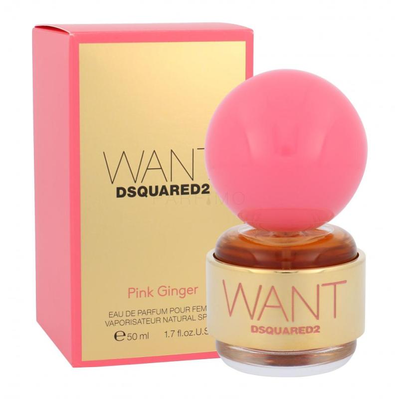 Dsquared2 Want Pink Ginger (W) 50ml, Parfumovaná voda
