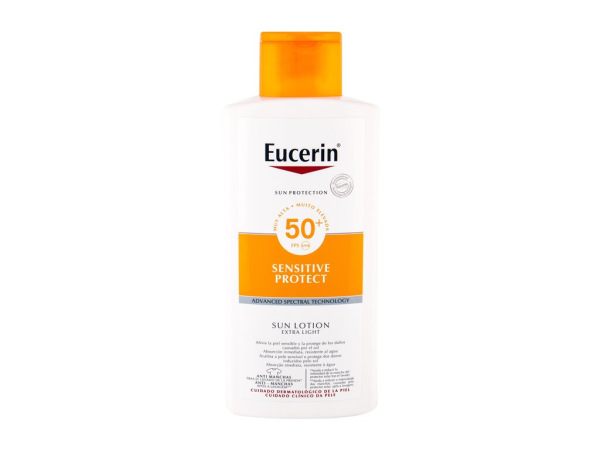 Eucerin Sun Sensitive Protect Sun Lotion (U) 400ml, Opaľovací prípravok na telo SPF50+