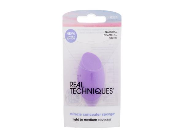 Real Techniques Miracle Concealer Sponge (W) 1ks, Aplikátor Purple
