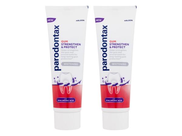 Parodontax Gum Strengthen & Protect Whitening (U) 2x75ml, Zubná pasta Duo