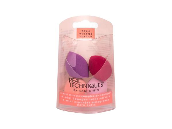 Real Techniques Miracle Complexion Sponge Mini (W) 4ks, Aplikátor