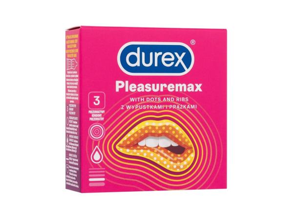 Durex Pleasuremax (M) 3ks, Kondómy