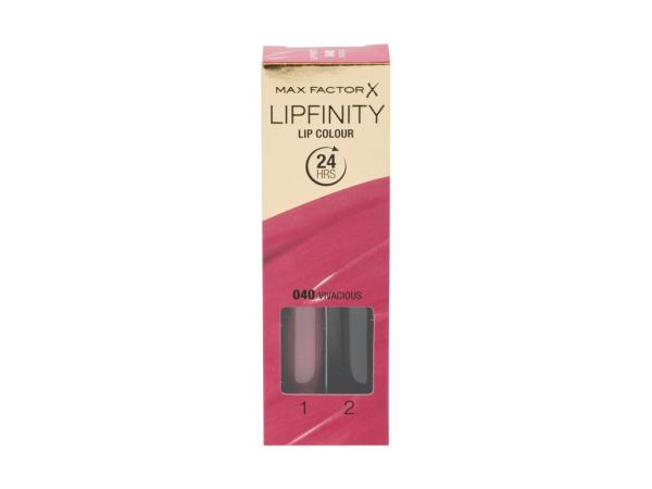 Max Factor Lipfinity 24HRS Lip Colour 040 Vivacious (W) 4,2g, Rúž