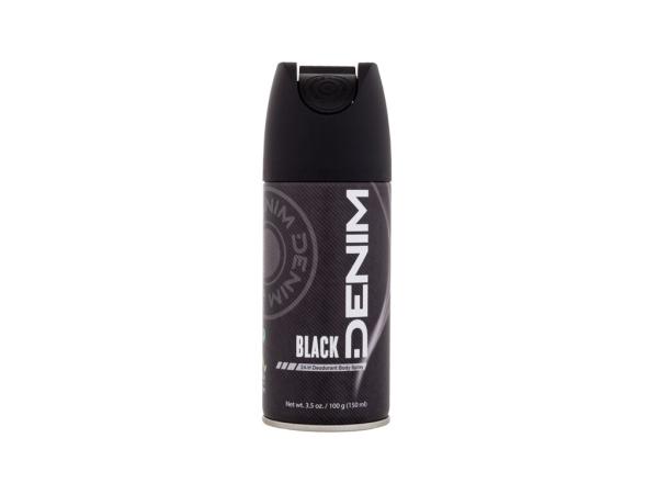 Denim Black (M) 150ml, Dezodorant 24H