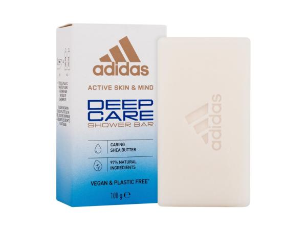 Adidas Deep Care Shower Bar (W) 100g, Tuhé mydlo