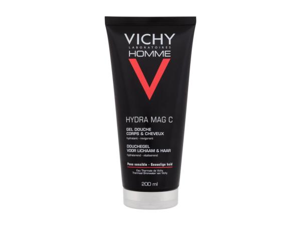 Vichy Homme Hydra Mag C (M) 200ml, Sprchovací gél