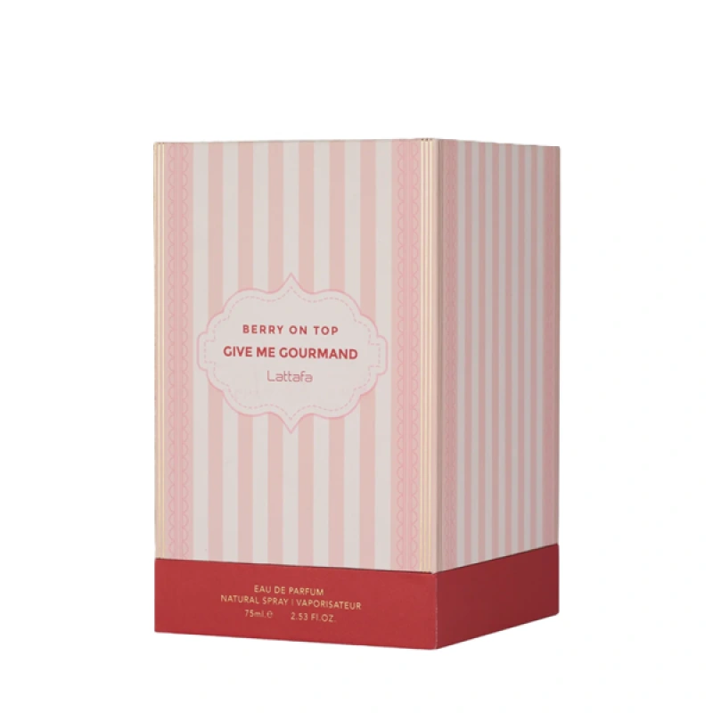 Lattafa Give Me Gourmand Berry On Top 75 ml, Parfumovaná voda (W) 1