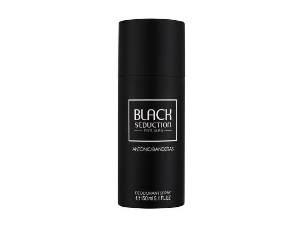 Antonio Banderas Seduction in Black (M)  150ml, Dezodorant