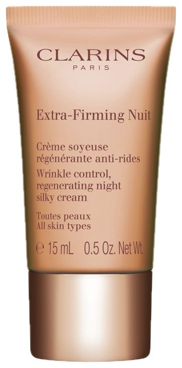 Clarins Extra-Firming Nuit Wrinkle Control Regenerating Night (W) 15ml, Nočný pleťový krém