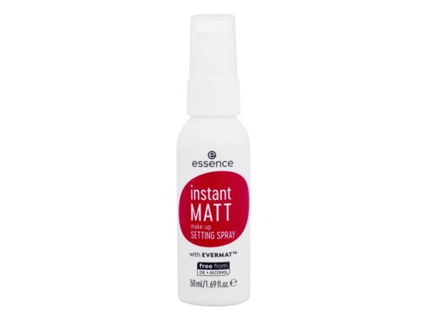 Essence Instant Matt Make-Up Setting Spray (W) 50ml, Fixátor make-upu