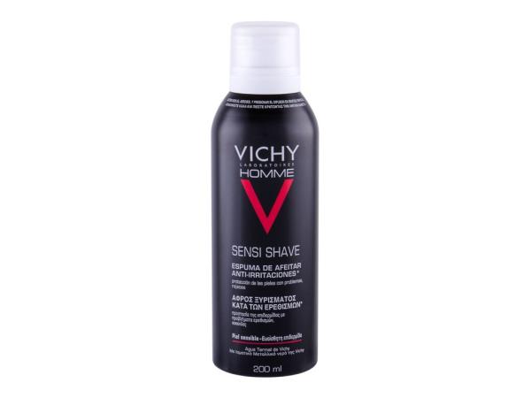 Vichy Homme (M) 200ml, Pena na holenie