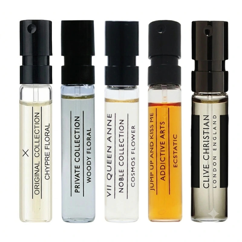 Clive Christian Discovery Set – Dámske vzorky parfumov 5 × 2 ml
