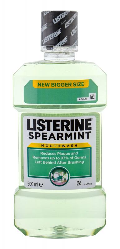Listerine Spearmint Mouthwash (U)  600ml, Ústna voda