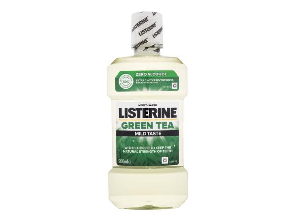 Listerine Mild Taste Mouthwash Green Tea (U)  500ml, Ústna voda