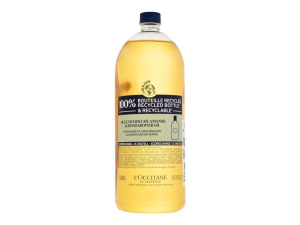 L'Occitane Almond Shower Oil (W) 500ml, Sprchovací olej Náplň Ecorefill