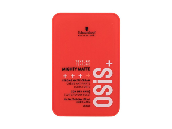 Schwarzkopf Professional Osis+ Mighty Matte Strong Matte Cream (W) 100ml, Krém na vlasy