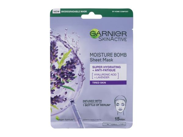 Garnier Moisture Bomb Super Hydrating + Anti-Fatigue SkinActive (W)  1ks, Pleťová maska
