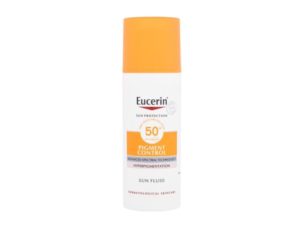 Eucerin Sun Protection Pigment Control Face Sun Fluid (W) 50ml, Opaľovací prípravok na tvár SPF50+