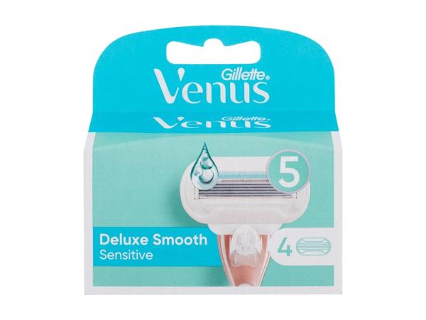 Gillette Venus Deluxe Smooth Sensitive (W) 4ks, Náhradné ostrie