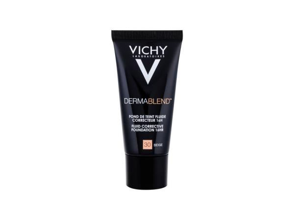 Vichy Dermablend Fluid Corrective Foundation 30 Beige (W) 30ml, Make-up SPF35