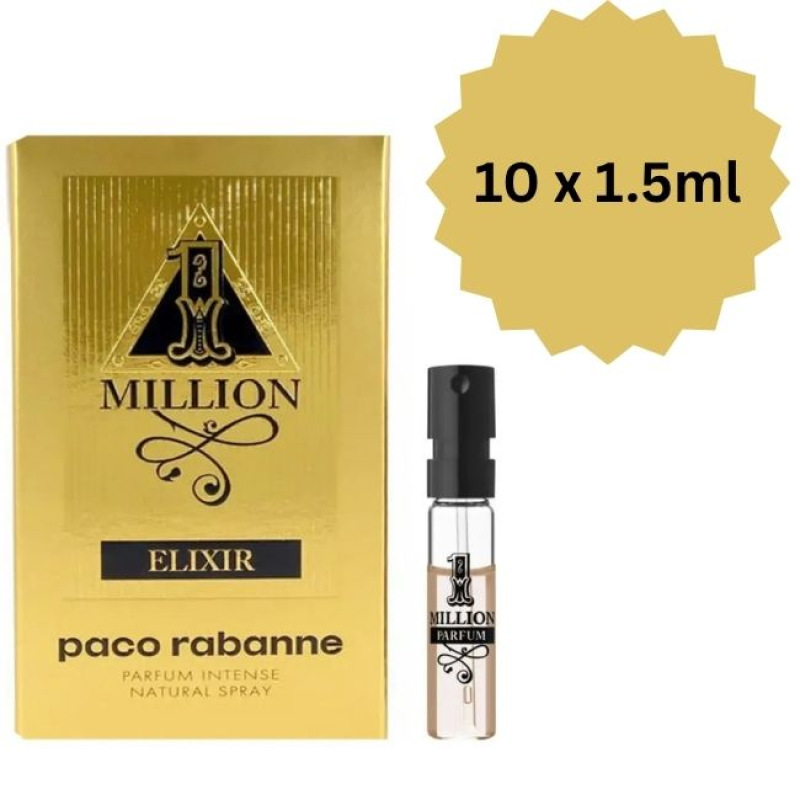 Paco Rabanne 1 Milion Elixir 10 x 1.5ml, Parfumovaná voda (M)