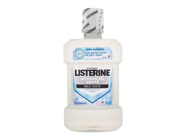 Listerine Mild Taste Mouthwash Advanced White (U)  1000ml, Ústna voda