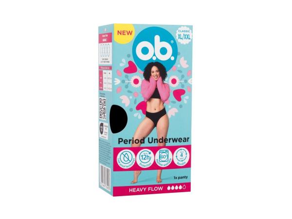 o.b. Period Underwear (W) 1ks, Menštruačné nohavičky XL/XXL