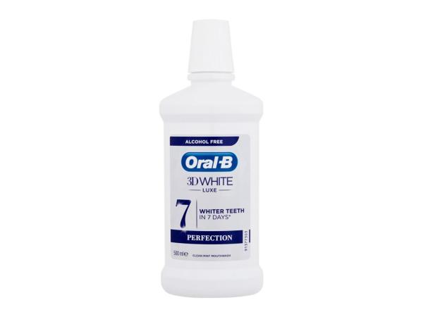 Oral-B 3D White Luxe (U) 500ml, Ústna voda