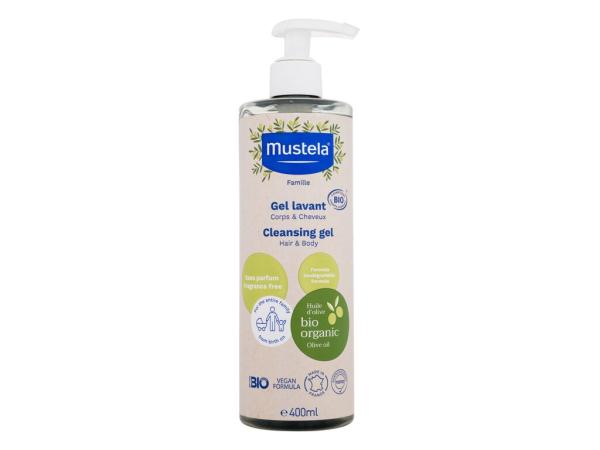 Mustela Bio Cleansing Gel (U) 400ml, Sprchovací gél